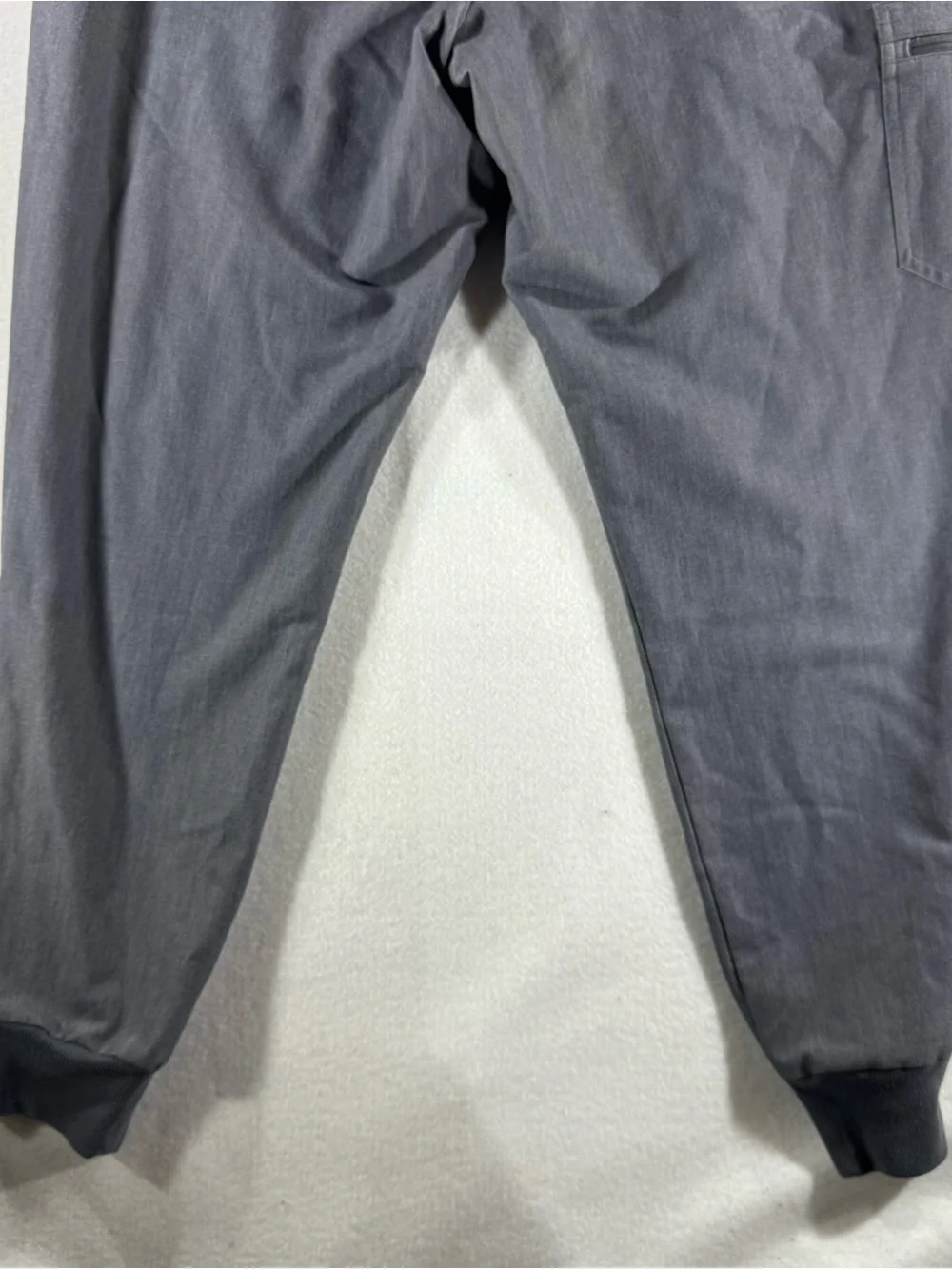 High Waisted Zamora scrub pants jogger medical nurse vet clinical stretch L